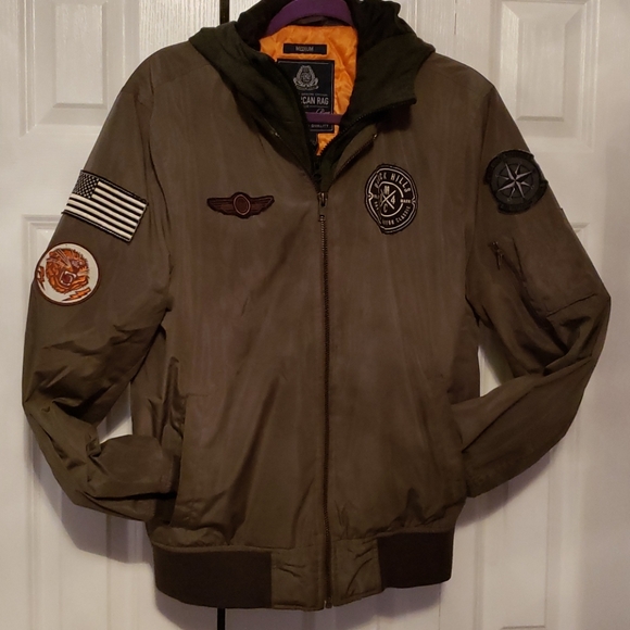 american rag mens bomber jacket